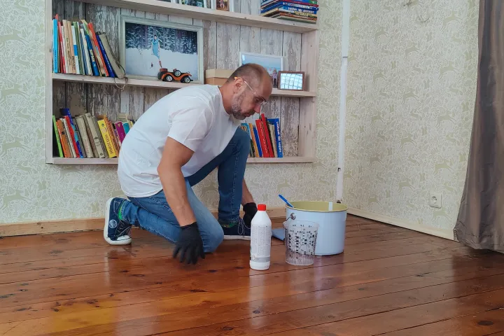 Puitpõranda värvimine